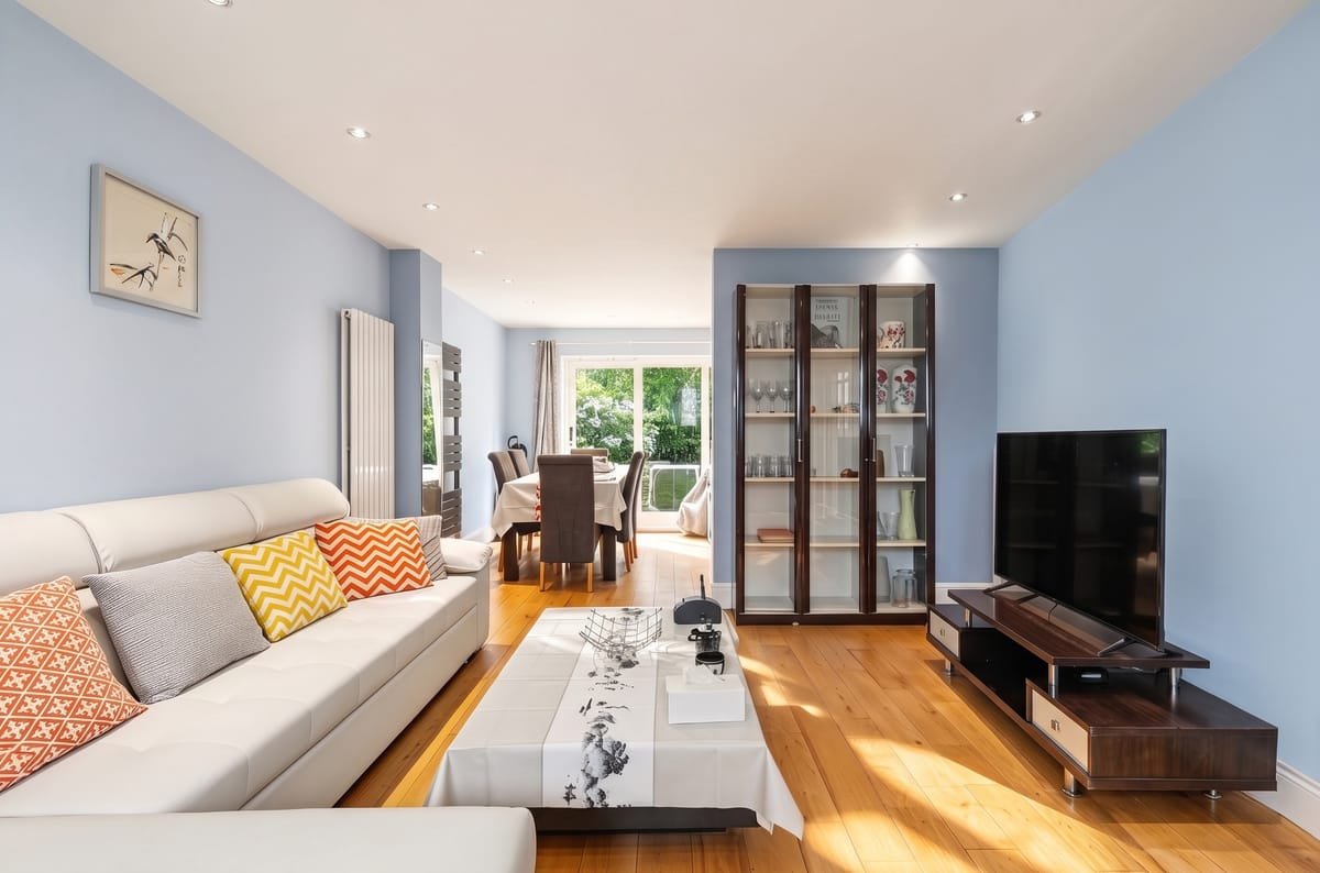 Garden Townhouse — living room