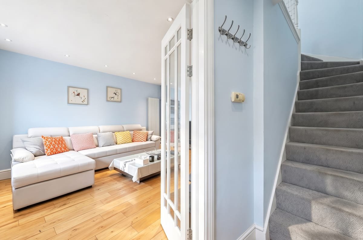 Garden Townhouse — living room